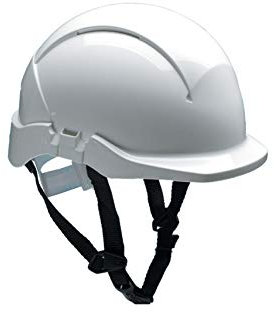 Centurion S08CWL Concept Secure Plus Safety Helmet, Slip Ratchet, White