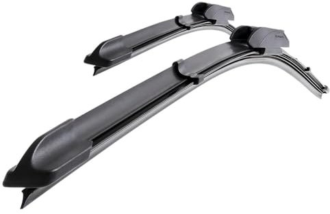 Mossa Escobillas limpiaparabrisas para la luna delantera adecuadas para Honda Jazz II (03.2002-12.2008) - escobillas plana