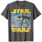 Star Wars Vintage Imperium AT-AT Schlacht von Hoth T-Shirt