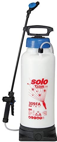 Solo CLEANLine - Pulverizador de espuma de 9 litros resistente a los ácidos con juntas FKM