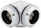 Corsair Hydro X Series XF Hardline-90°-Armatur, AD 14 mm, Doppelpack Verbindung, no Color, One Size