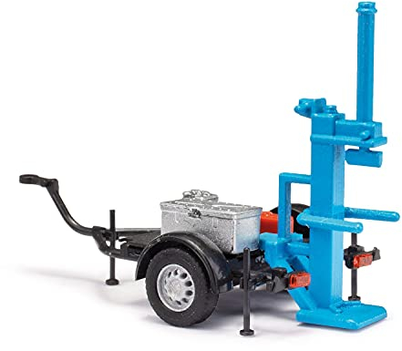 Busch 59968 H0 Remorque avec interrupteur en bois