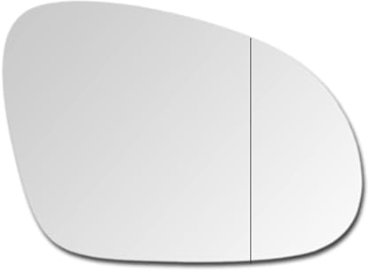Spiegelglas zum Kleben Ersatzspiegelglas Außenspiegel Rechts Asphärisch passend für VW GOLF V 2003-2008