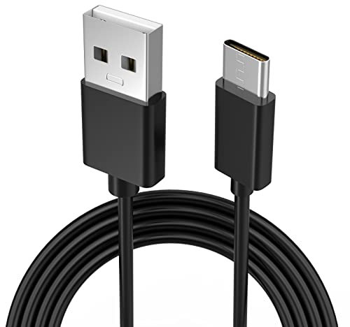 Toxaoii USB Type C Charger Charging Cable Compatible with Anker Soundcore Wireless Earbuds, Sony WHCH710N Wireless Headphones, Bose Sport Earbuds, QuietComfort Earbuds(5FT Black)