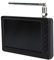 Handheld TV, UK Plug 110‑220V Portable Good Signal Digital Television for Camping for Car for Kitchen