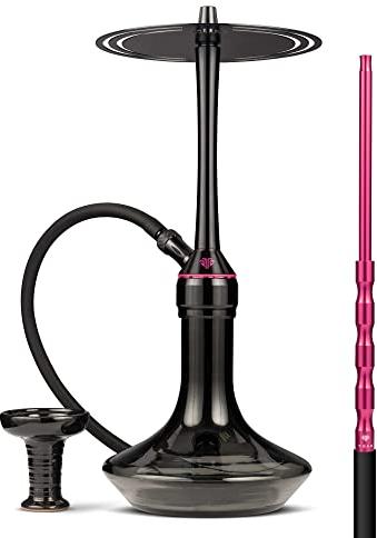 Chicha Rose TSAR H-one - Chicha moderne équipée - Narguilé en aluminium et verre