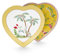 Pip Studio 2er Set Herzform-Teller La Majorelle | Gelb - D 21,5