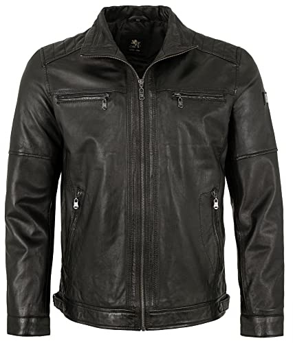 Otto Kern- Herren Lederjacke Lammnappa schwarz