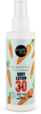 ORGANIC SHOP CARROT Körperlotion SPF30 150 ml