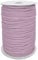 Polyester-Schnur 100m Kordel Seil Bekleidungskordel Makrameeschnur weiche Häkelbindung Ø ca. 6mm, Farbe:553 - flieder