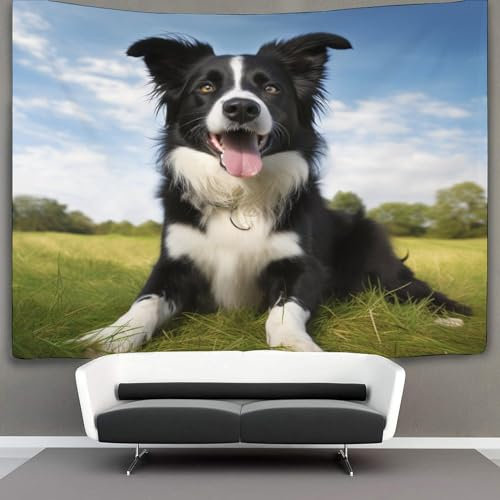 KKPBHTYVG 3D Druck Sibirischer Husky Wandteppiche Poster Ornament Wandbehang Wandteppich Wanddeko Wandbehang Für Jungen Mädchen RaumdekoRatteion Tapisseries 70cmx100cm