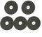 Vilgftyiet Sello de válvula de descarga, accesorios esenciales de baño para juntas de válvula de descarga doble Roca, juego de 5