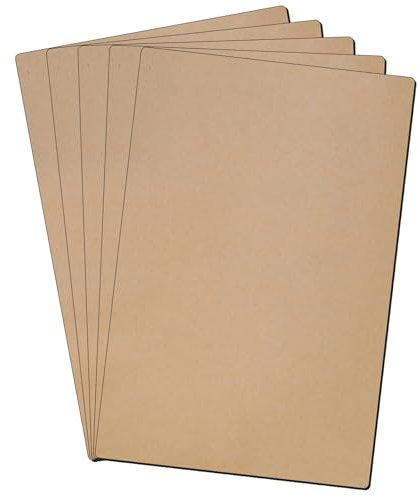 LLPT Magnetic Sheet Adhesive | Flexible Refrigerator Magnetic Sheet | Sticky Magnet Paper | for Photos Images Education DIY Crafts Signs (MSA465) | 5 Pack | 10CM x 15CM