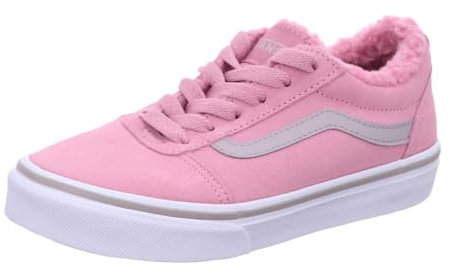 Vans Ward Sneaker, Suede/Sherpa Foxglove, 23 EU
