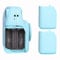 2 Pack Battery Cover Replacement for Instax Mini SE, Battery Door Cover Side Shell for Mini SE Instant Camera Accessories (Blue)
