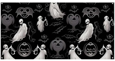 Halloween-Gothic-Banner, 180 x 90 cm, Feier, Festival, Flagge, Aktivitätsposter, Basteln für Zuhause, Dekoration, Party, bietet mehrere Größen zur Auswahl