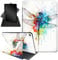 Case for Kindle Fire 7 Tablet (7 Inch, 9th/7th/5th Generation,2019/2017/2015 Release),360 Degree Rotating Stand Protective Cover for Amazon fire 7 Tablet 9th/7th Generation,Cute Dragonfly