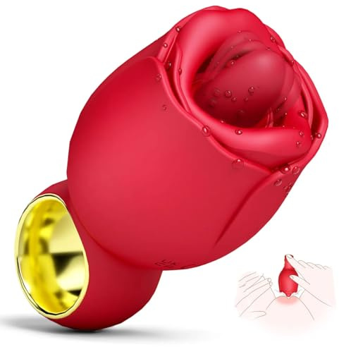 Vibrator für Frauen Sex Spielzeug für die Frau,Vibratorensets für Frauen Zunge Lecken Klistoris mit 8 Zungelecken Vibrationmodi Vibration Sexspielzeug Leise Stimulation G-punkt Sex Toys für Frauen