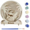 Figurines colorées en bois Stitch - Set de figurines pour enfants à peindre avec motif de Stitch, fabriquées en bois naturel pour activités artistiques, manuelles et décoration créative