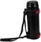 Cabilock 1Pieza Botella De Aislada Vacío Inoxidable Termo Doble Pared Para Senderismo Camping y Negro