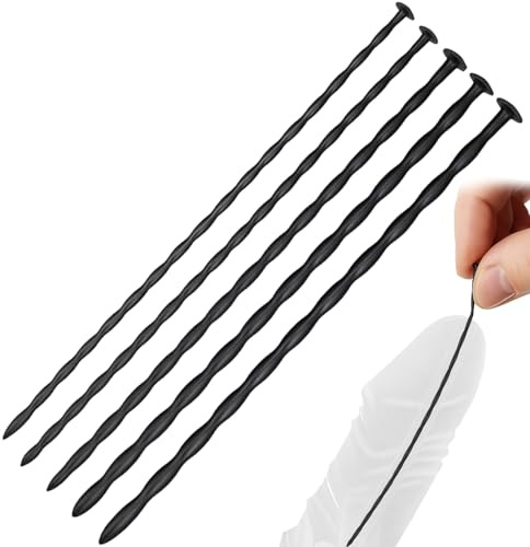 5 Stk Dilator Set für Männer, Dilator Harnröhre, Harnröhren Dilatatoren Silikon Penis Plug – Sexspielzeug für Männer Flexible Dilatoren für Männer zur Stimulation & Prostata Massage