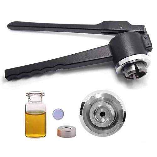 machine de bouchage manuelle, Sertisseuse de flacons 11 mm, 13 et 20, sertisseuse manuelle en acier inoxydable(11mm)