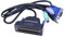 DIGITUS Modulo KVM 1 Porta per Console KVM (VGA, USB, PS/2), Colore: Nero