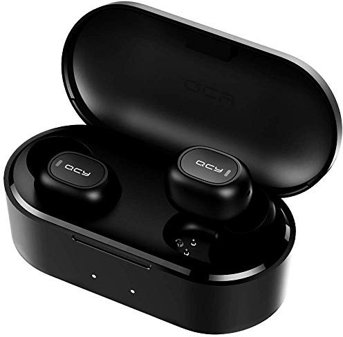 HOMSCAM Auriculares Inalámbricos Bluetooth, Auriculares Bluetooth con Micrófonos Impermeable True Wireless Earbuds Bluetooth 5.0 HiFi Mini Twins Estéreo In-Ear Bluetooth con Caja de Carga Portátil
