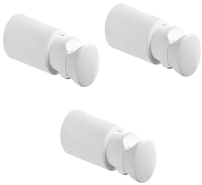 MB 3 Regale Wandhalterung für Handtuchheizkörper und horizontale Rohre mit einer Tragfähigkeit von bis zu 90 kg. Rohrdurchmesser von Ø16 bis 30 mm - weiß.