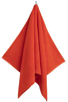 GANT Organic Premium Handtuch 30x30 4-Pack Farbe Flame ORANGE Größe 30x30cm