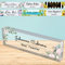 Plaque d'identification de bureau Plaque d'identification personnalisée en bloc d'acrylique pour bureau Plaque d'identification personnalisée pour bureau Appréciation Décor Cadeau-8x2.5inch