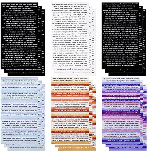 18 PCS Small Talk Sticker Aufkleber Vintage Scrapbook Aufkleber Satz Zitat Aufkleber für Journaling Scrapbook Aufkleber Sentiment Aufkleber für Notizbuch Collage Tagebuch Album Karte