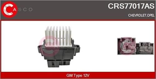 CASCO CRS77017AS Widerstand Innenraumgebläse für Opel Astra J