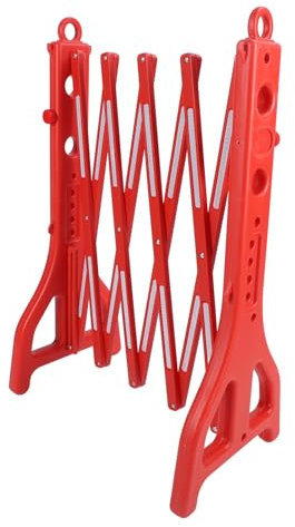 Portail de Barricade Extensible, Clôture de Jardin Rétractable, Pieds Inférieurs Légers et Robustes, PE Multifonctionnel, Résistant à l'usure, Installation Facile pour la