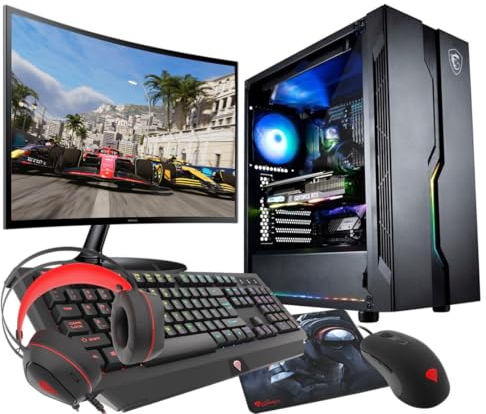 VIST PC Gaming Ryzen 7 5700G - RAM 32Go - RX VEGA8 - SSD 1To M.2 - WiFi - LCD 27 - Windows 11 Pro