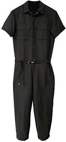 Herren-Overall, kurzärmelig, Arbeitsoverall, All-in-One, Mechaniker-Uniformen, kurze Ärmel, Reißverschluss, Arbeitskleidung, Overall, Kurzarm, Arbeitskleidung, Overall, Arbeitskleidung, Overall,
