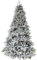Bellapianta Albero di Natale Innevato con Luci LED Incorporate 240cm Effetto Neve Realistico Super Folto, Borsone per Riporre l'Albero e Guanti per Montaggio Inclusi