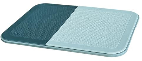 Green Globe ENO I - Set di tagliere 3 in 1 in 1 in boccole di riso, senza plastica, multicolore, piccolo/medio/grande, 38 x 29 x 1,6 l, lavabile in lavastoviglie, set da cucina antiscivolo