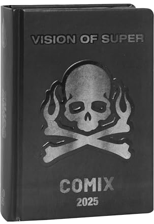Comix - Tagesplaner 2025 Limited Fashion Edition, Schülerkalender für Jungen und Mädchen, mit festem Einband und Mouth-Grafiken, exklusiven Stickern, 100%, 12 x 16,5 cm