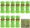 Reflective Tent Guy Ropes, 10 PCS Green Tent Guide Rope Cord, 4M Long Camping Guy Lines 4mm Light-Weight Ropes Cord Tent Guide Lines for Camping