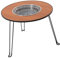 ＡＷＨＡＯ Camping Feuerstelle Tisch Brennende Feuerstelle Klappbarer Grill Grill Feuerstelle Tisch für Tee kochenden Innenhof Terrasse