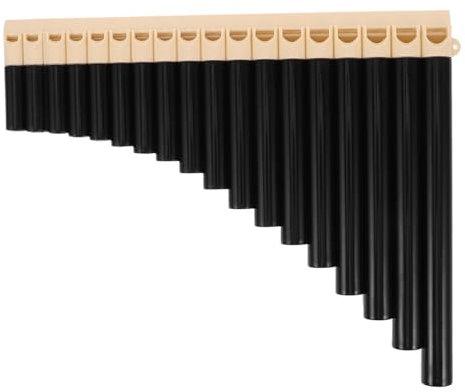 BESTonZON Panflöte Aus Plastik Für Anfänger Und Schüler Traditionelles Chinesisches Blasinstrument Zum Lernen Und Üben Musikflöte Tragbar Mit Mundstück