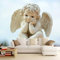 WHUOEUCO Papier Peint Panoramique Petit Ange Blanc 350x256 cm Papier Peint Murale Intissé 3D, Tapisserie Poster Decoration Murale pour Chambre Salon Bureau