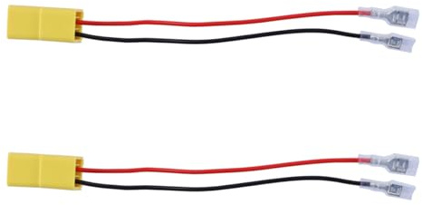 Gurtt 2 pezzi di cablaggio adattatore per altoparlanti stereo per auto, connettori per cavi compatibili con Alfa Romeo, Lancia, Fiat, Citroen