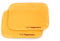 TUPPERWARE FaserPro Durchblick orange (2) T18 Putztuch Brille Handy Brillenputztuch 30896