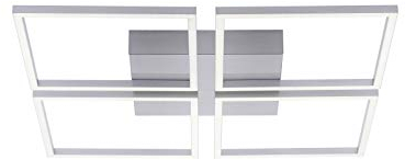 Paul Neuhaus 8191-55 INIGO Deckenleuchte, stahl 4xLED-Board 8W 3000K Innenleuchte, IP20