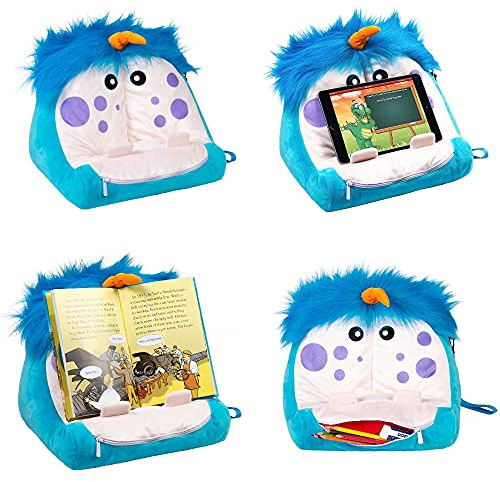 Cuddly Reader Kinder iPad Ständer | Tablet Ständer | Buchhalter | Lesekissen | Lesen im Bett zu Hause | Tablet Knietruhe Kissen | Lustige Neuheit Geschenkidee für Leser, Buchliebhaber