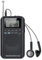 COVVY Portable Mini Radio de Poche avec Haut Parleur FM/AM Numérique Stéréo DSP Récepteur avec Réveil et Minuterie pour Maison et l'extérieur Marche Radio Personnel avec Ecouteur