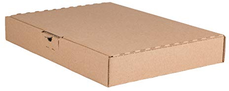 BB-Verpackungen 25x Maxibriefkartons 350 x 250 x 50 mm A4 braun (25 Stück) | stabiler Versandkarton | leicht zu falten | DHL DPD Hermes GLS | Karton für Büchersendung und Warensendung