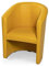 moebel-eins ABIZA Cocktailsessel, Material Kunstleder, gelb